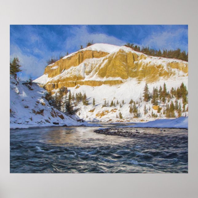 Yellowstone River Poster (Front)