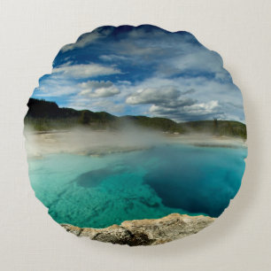 Yellowstone Round Pillow