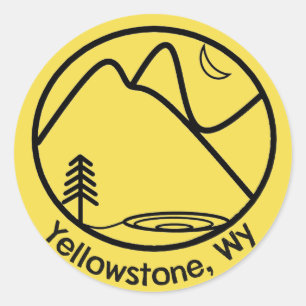 Yellowstone sticker