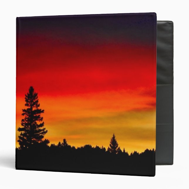 Yellowstone Sunset Binder (Front/Inside)