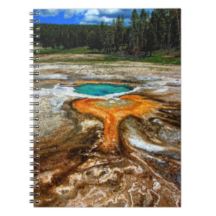 Yellowstone Thermal Pool Notebook