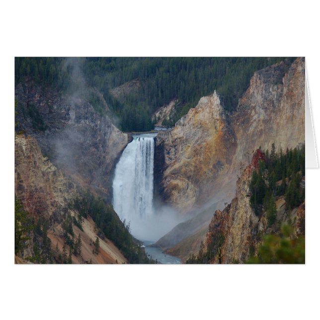 Yellowstone Waterfall (Front Horizontal)