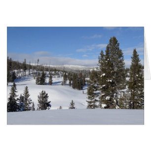 Yellowstone Winter Landscape Photographie