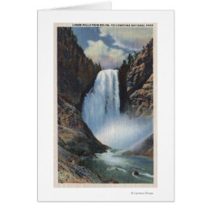 Yellowstone, WYLower tombe de dessous la vue