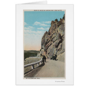 Yellowstone, WYVacationers, Old Car, Near