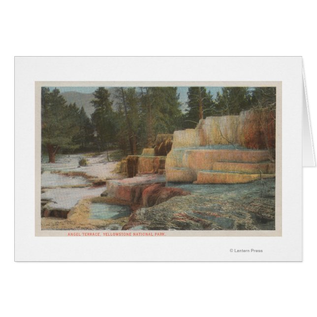 Yellowstone, WYView of Angel Terrace (Front Horizontal)