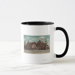 Yellowstone, WYView of Whole Old Faithful Inn Mug