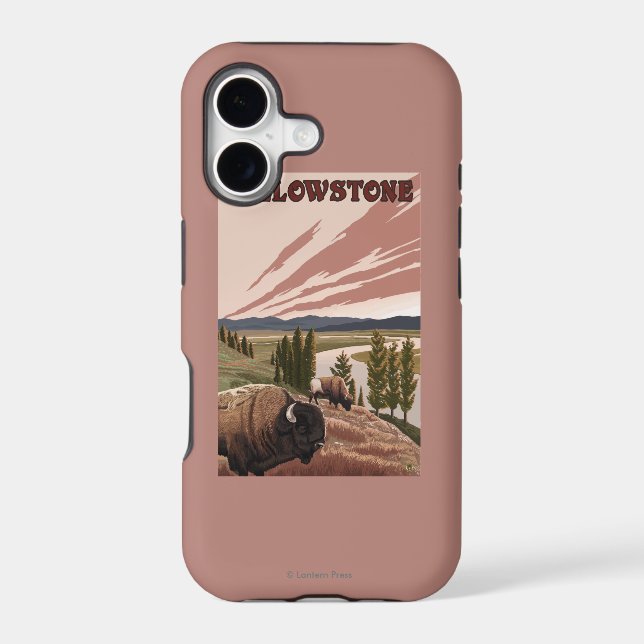 YellowstoneBison Scene (Back)