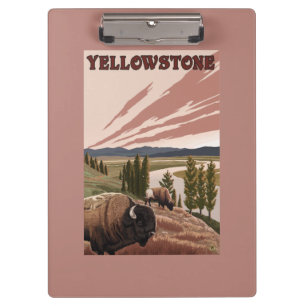 YellowstoneBison Scene Clipboard