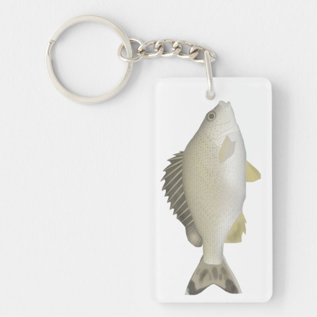Yellowtail Trumpeter Keychain (Front)