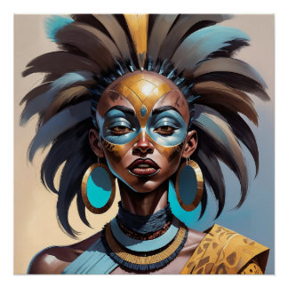 Yemọja, mother goddess poster