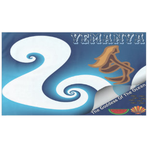Yemanya Goddess Of The Ocean Tablecloth