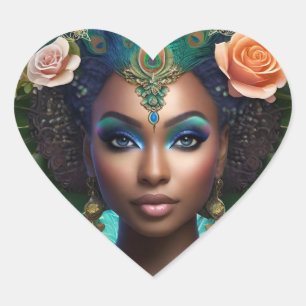 Yemaya Africian Sea Goddess Mermaid Sticker