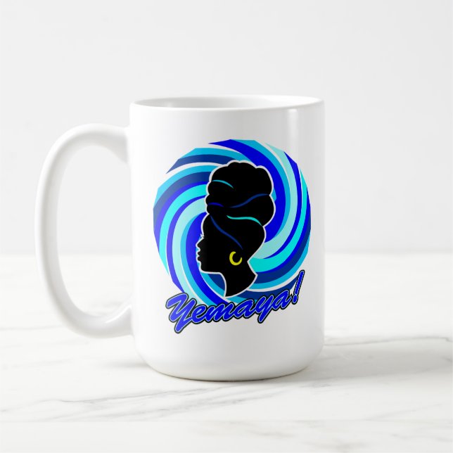 Yemaya Espiral Coffee Mug (Left)