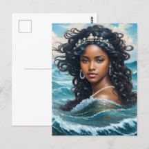 Yemaya Orisha Water Goddess Ocean Art