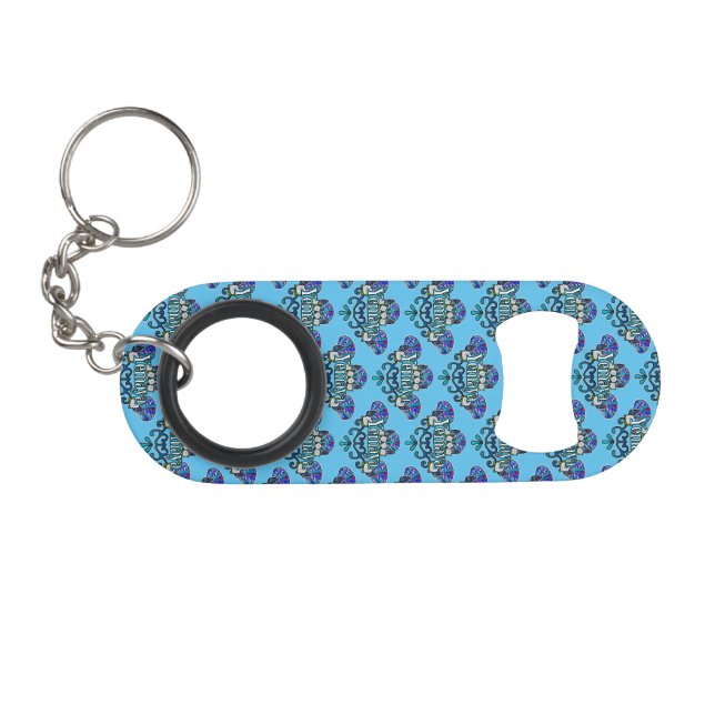 Yemaya Vibes Keychain Bottle Opener (Front (Horizontal))