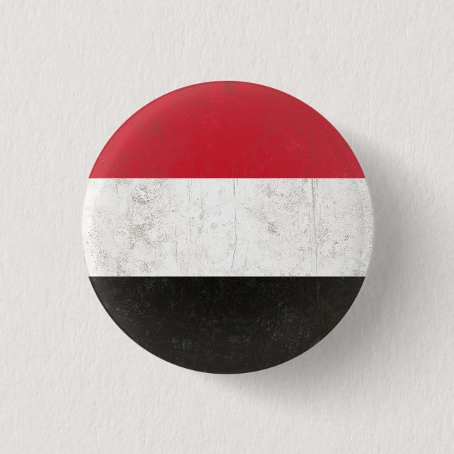 Yemen 1 Inch Round Button (Front)