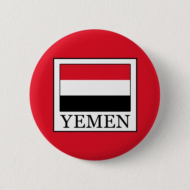 Yemen 2 Inch Round Button (Front)