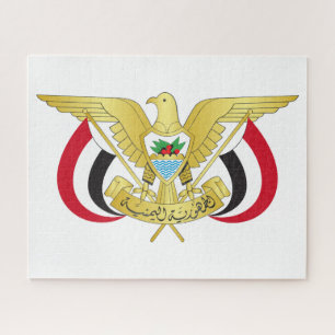 yemen emblem jigsaw puzzle
