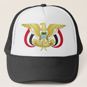 yemen emblem trucker hat