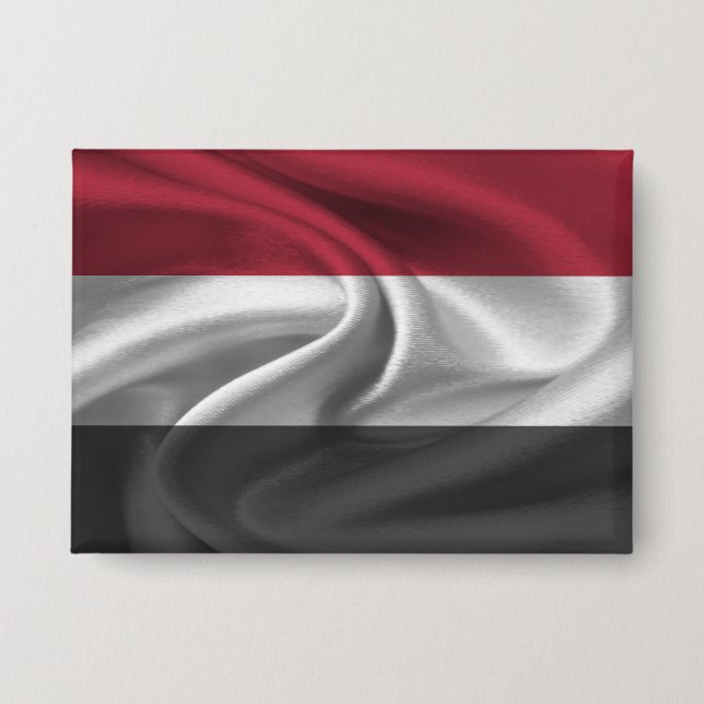 Yemen Flag Button (Front)