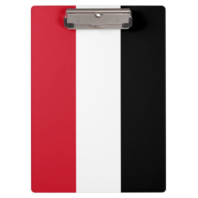 Yemen Flag Clipboard (Front)