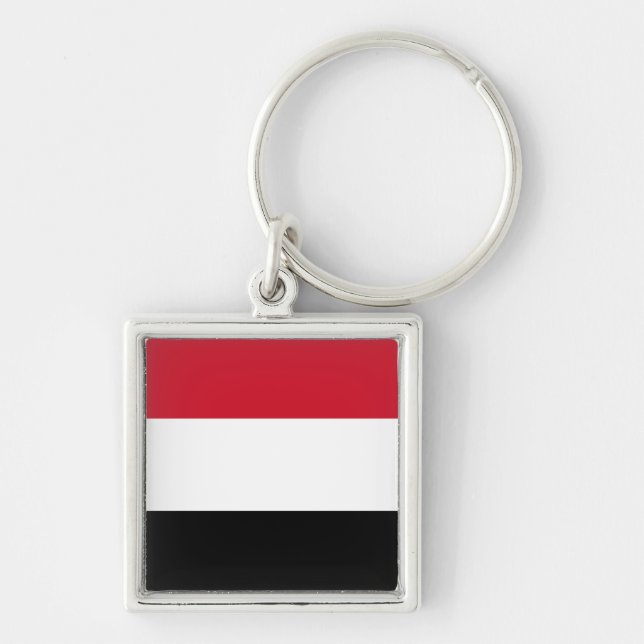 Yemen Flag Keychain (Front)