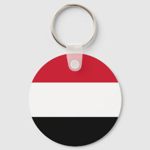Yemen Flag Keychain