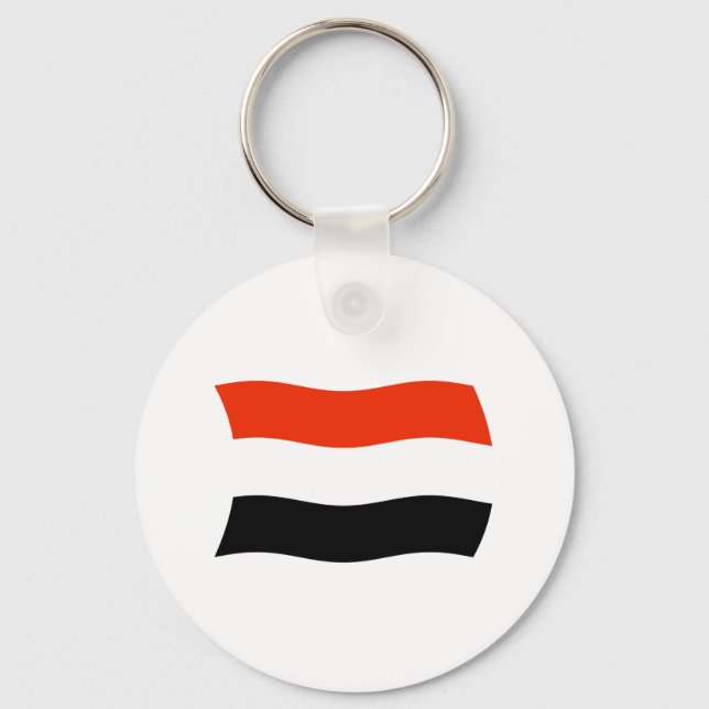 Yemen Flag Keychain (Front)