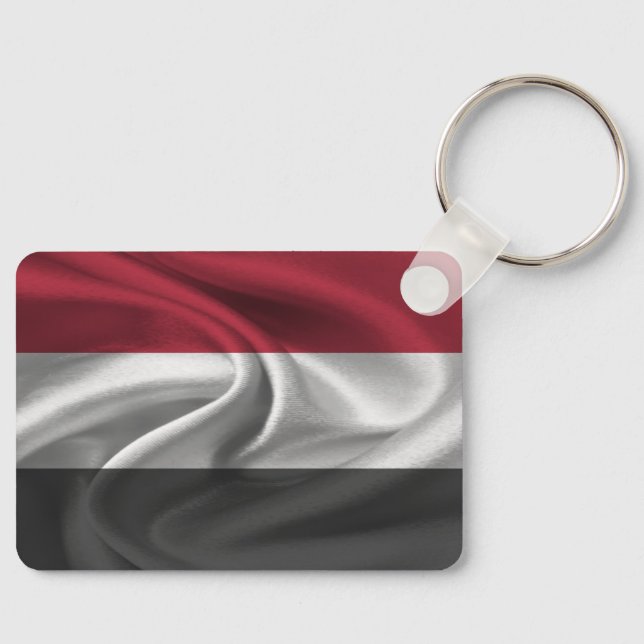 Yemen Flag Keychain (Front)