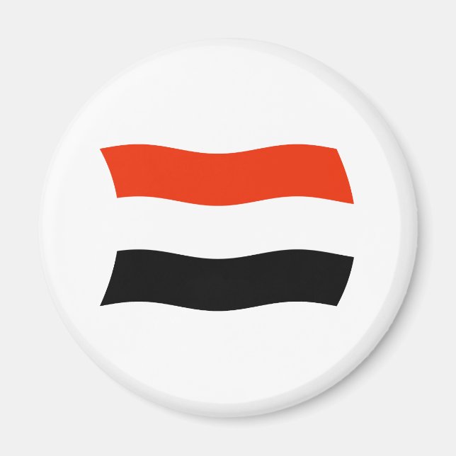 Yemen Flag Magnet (Front)