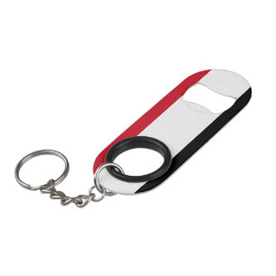 Yemen Flag Mini Bottle Opener