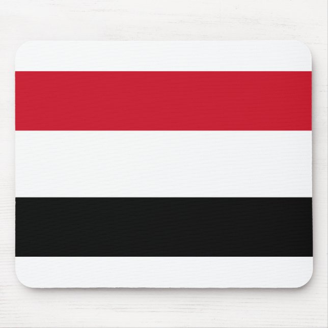 Yemen Flag Mouse Pad (Front)
