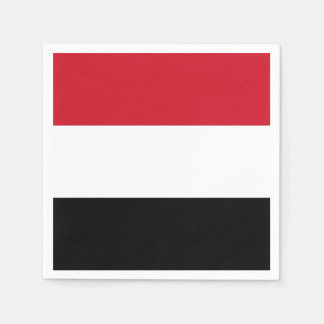 Yemen Flag Napkin