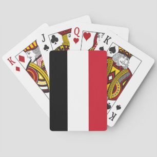 Yemen Flag Playing Cards