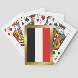 Yemen Flag Playing Cards