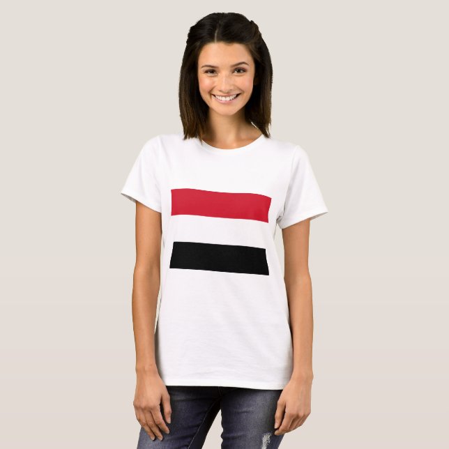 Yemen Flag T-Shirt (Front Full)