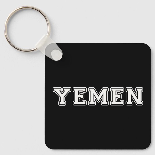 Yemen Keychain (Front)