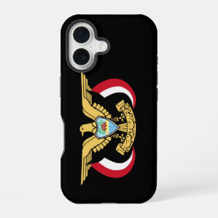 Yemeni coat of arms iPhone 16 case