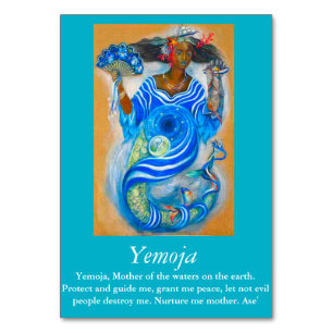 Yemoja Table Card