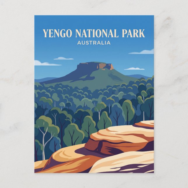 Yengo National Park Australia Postcard (Front)
