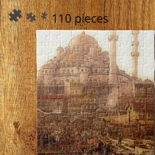 Yeni Cami mosque and Eminönü bazaar -ISTANBUL Jigsaw Puzzle