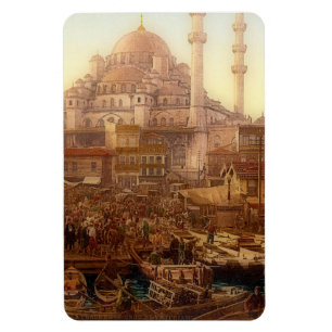 Yeni Cami mosque and Eminönü bazaar -ISTANBUL Magnet