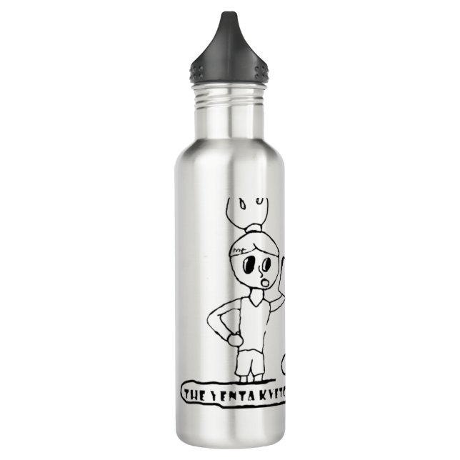 Yenta kvetch bottle (Left)