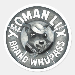 Yeoman Lux Classic Round Sticker