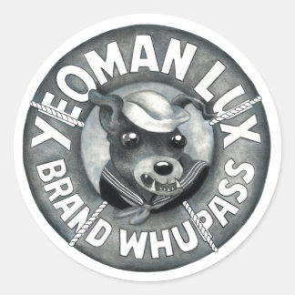 Yeoman Lux  Classic Round Sticker