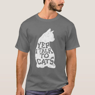 Yep Ialko Cats Funny Cat Lovers Cute Cat Mom L boy T-Shirt