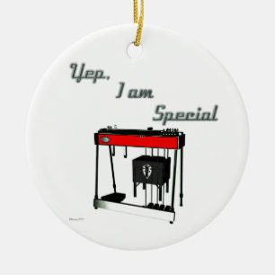 Yep I'm Special - Pedal Steel Guitar Ceramic Ornament