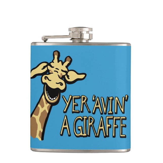 Yer 'avin' un cocktail girafe argot flacon d'humou (Devant)