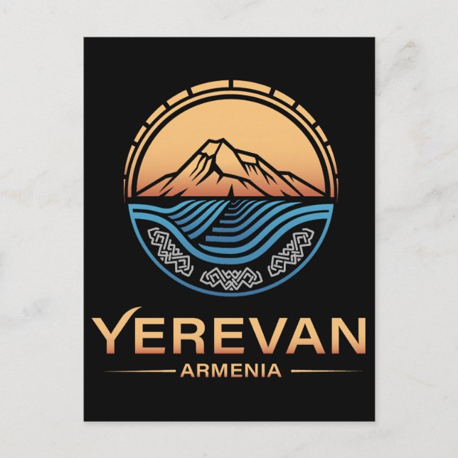 Yerevan Armenia Postcard (Front)